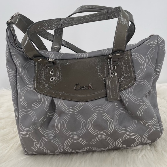 Coach Handbags - NEW Coach Ashely signature shoulder bag